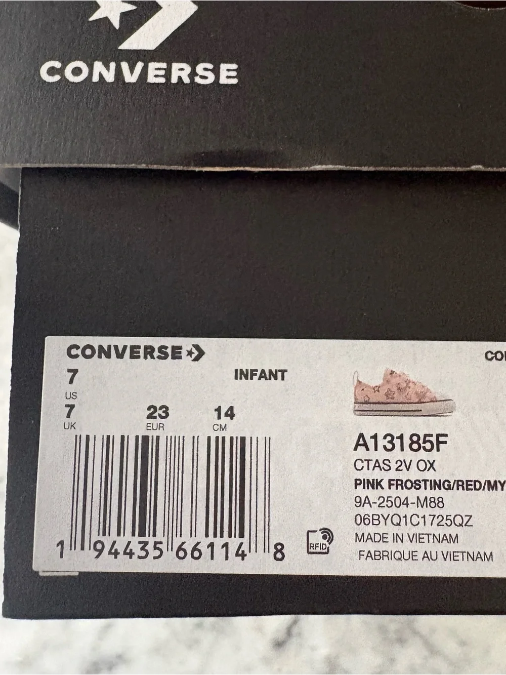 Converse Chuck Taylor All Star Doodles Sneaker Pink Strap Up Shoe Toddler 7